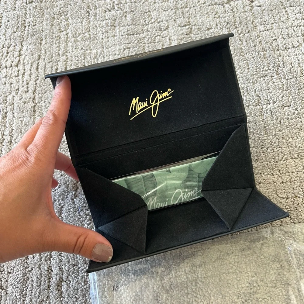 Maui Jim Black Sunglasses Case